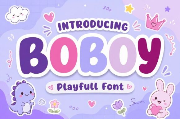 Boboy: The Friendly Display Font That Brings Brands to Life