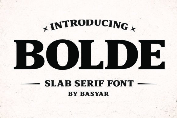 Bolde Typeface: The Modern Western Font for Strong Branding