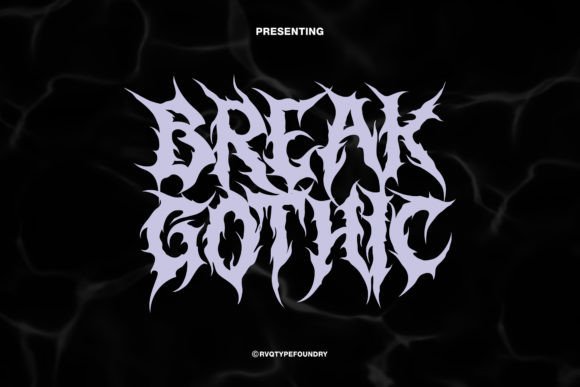 Break Gothic: Command Attention with Raw, Edgy Design