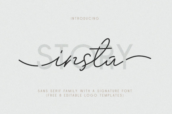Insta Story Duo: The Font Duo for Modern Branding