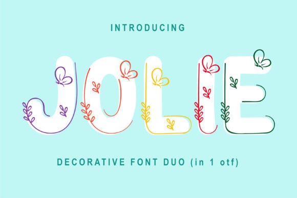 Jolie: A Layered Font for Projects That Need Personality