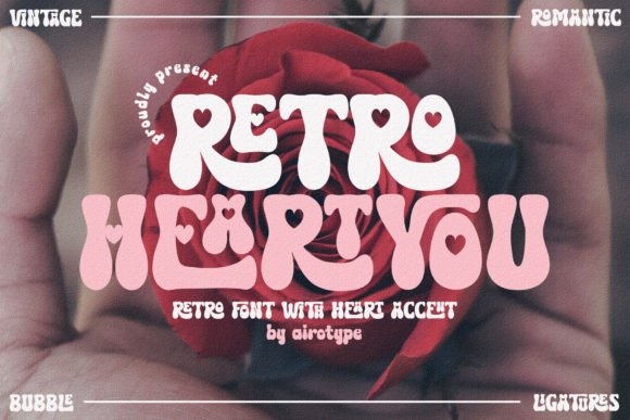Retro Heart You: Infusing Groovy Whimsy into Modern Design
