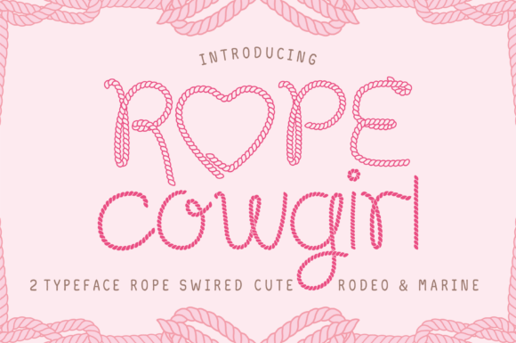 Rope Cowgirl: The Rugged Display Font with Real Character