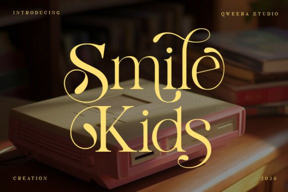 Smile Kids: A Modern Serif for Elegant Branding