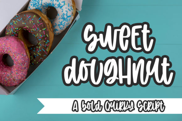 Sweet Doughnut: A Handwritten Font for Joyful Designs