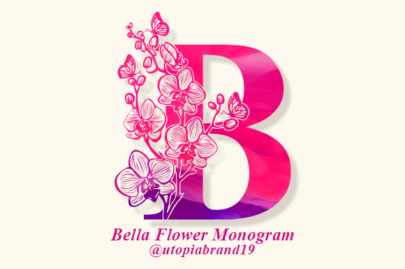 The Allure of Bella Flower Monogram