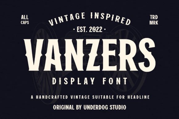 Vanzers: The Confident Sans Serif for Bold Branding