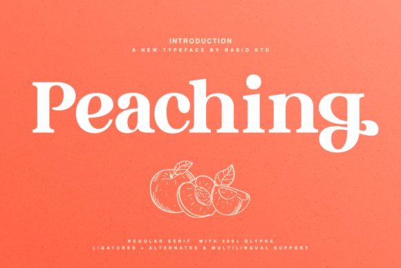 Why Peaching Is the Sweet-Spot Serif for Modern Designers